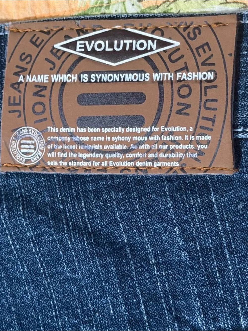 Evolution Denim Shorts Sz 42